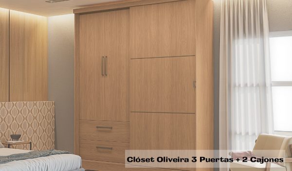 CLOSET OLIVEIRA 3 PT+ 2 CJ  RCC