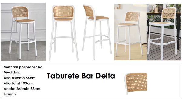 TABURETE BAR DELTA CD